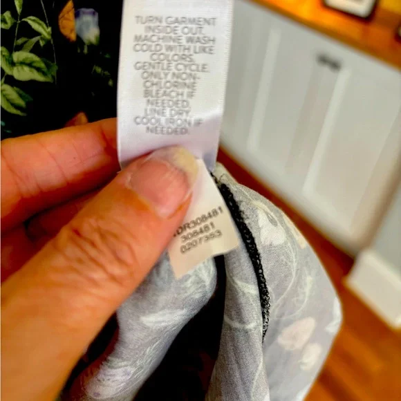 J Jill Botanical Shirt Dress - Picture 4 of 5